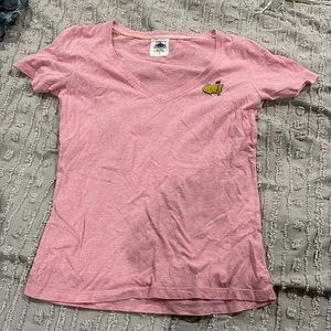 Masters v neck tee shirt